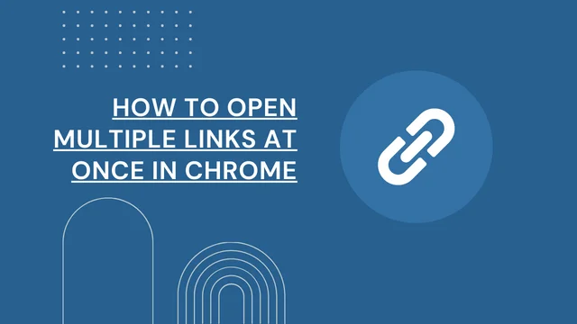 How to Open Multiple Links at once in chrome, open multiple links, open multiple urls